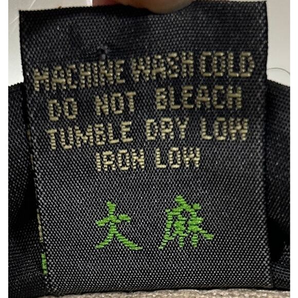 Of the Earth HempFashion 100% Hemp Button Front Jacket Women’s Size M Beige - Picture 5 of 6